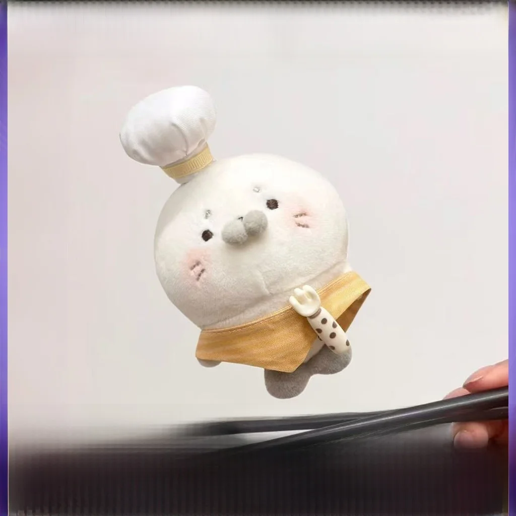 cute-dessert-doll-pendant-plush-seal-stress-relief-keychain-toy-soft-pp-cotton-material-unisex-adult-dessert-themed-hanging-o