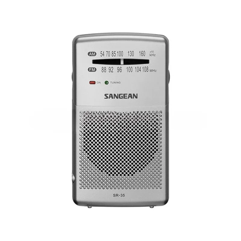 

SANGEAN sr-35 radio, the new portable mini two-band walkman SR36 for the elderly, FM 88-108MHz, Medium wave 520-1710KHz