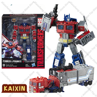 Spot Transformation Toy Optimus Prime's Power Series Leader Level 22CM Action Doll Anime Model Toy Collection Gift