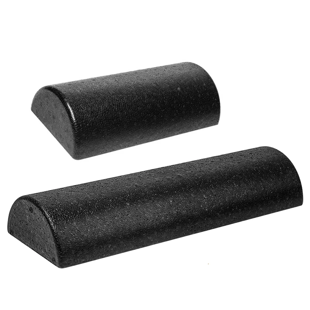Half Round Yoga Column Roller Tool Muscle  Balance Training Roller Block Gymnastic Massager Roller for Pilates Sport