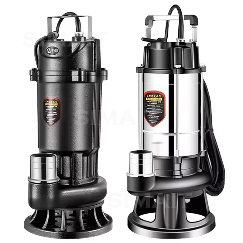 Sewage Pump Cutting Pumps Submersible Pump Household Pumping High Head Agricultural Irrigation Pumping Pump Small Sump Pumps