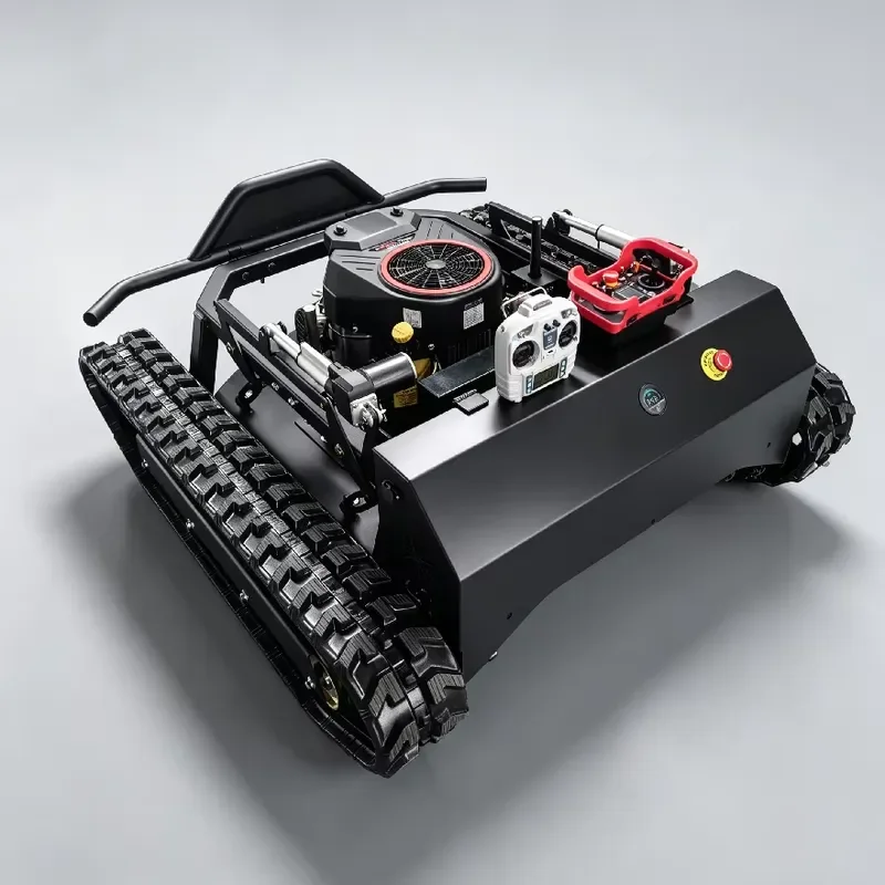 Y900 Crawler Grass Cutter Engine-Powered 310kg Safe Remote Operation Farm & Orchard Machine 1 Year Warranty