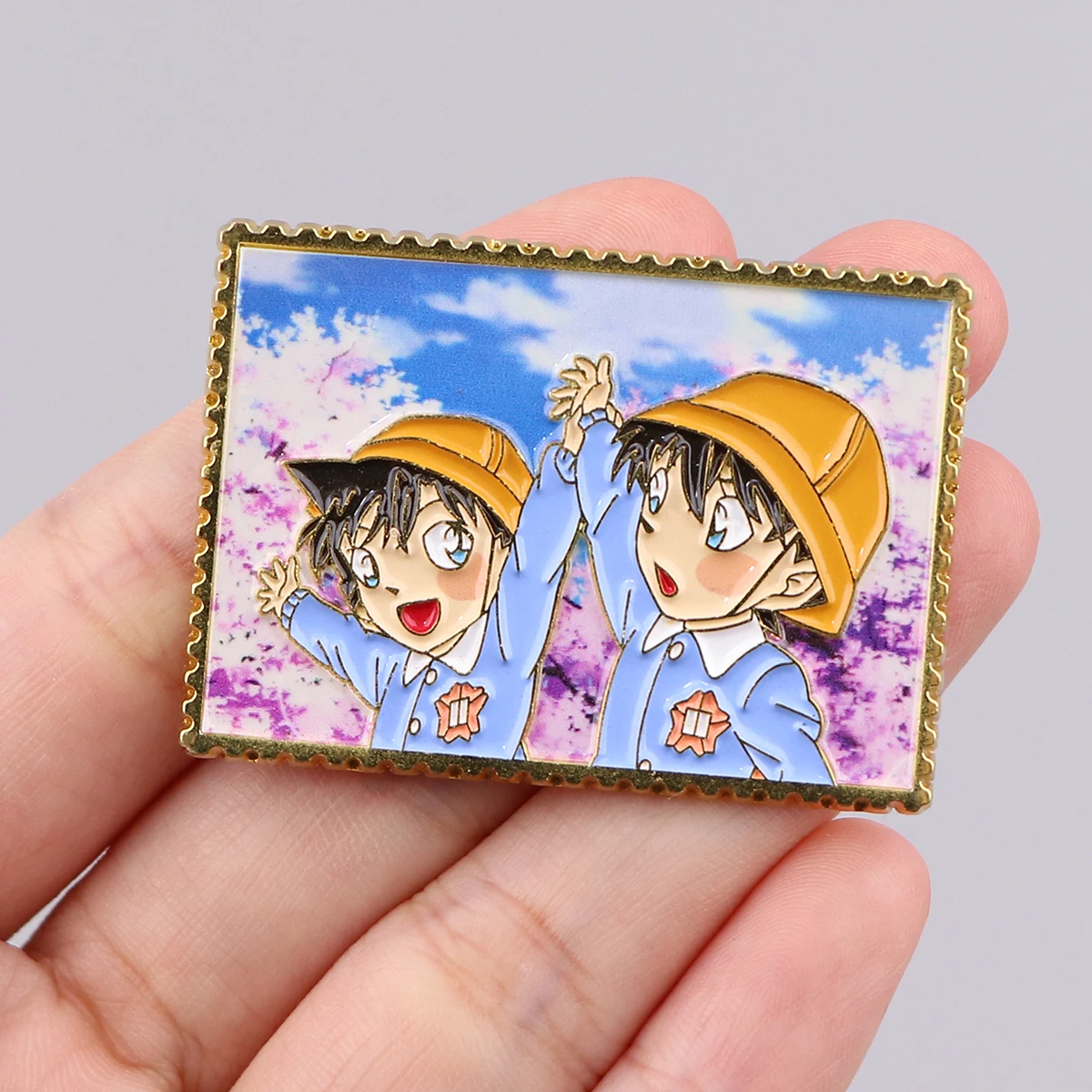 Anime Couple Enamel Pins Cartoon Brooches Badge Lapel Pin For Backpack Clothes Accessories Fans Jewelry Birthday Gifts