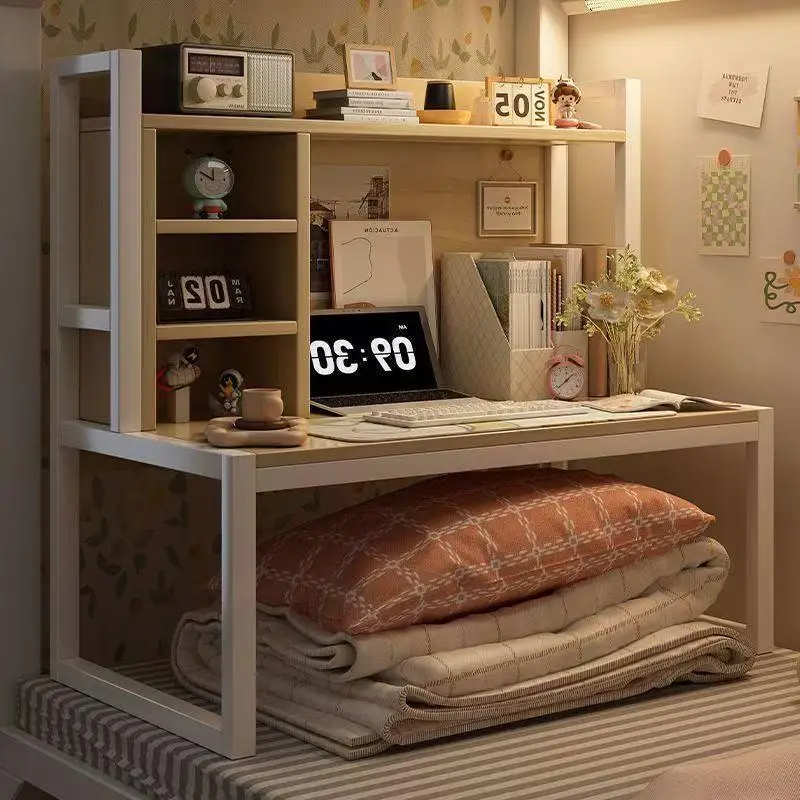 Bed table College student bunk desk Dormitory artifact Dormitory study table wrought iron