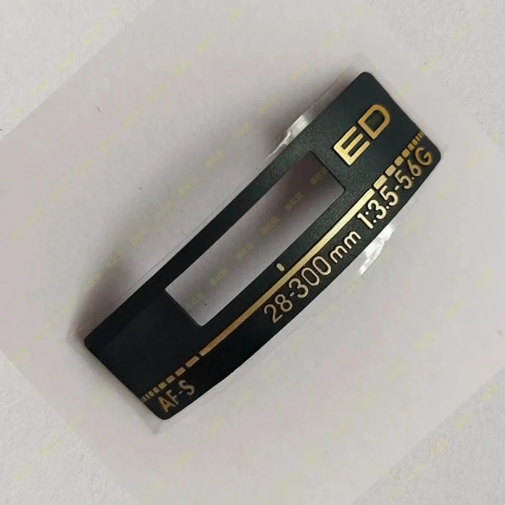For Nikon ED 28-300 AF-S For NIKKOR 28-300mm 1:3.5-5.6 G Label Nameplate Camera Repair Part