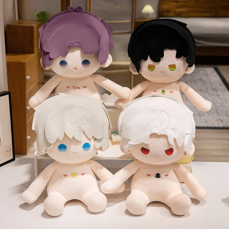 40cm Cute Clothed Plush Doll Stuffed Toy  Super Star Figure Doll Can Change Clothes Gift for Girls Boys Kids  Love and Deepspace