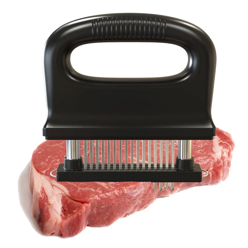 

48 Blades Needle Meat Tenderizer Stainless Steel Knife Meat Beaf Steak Mallet Meat Tenderizer Hammer Pounder Cooking Tools