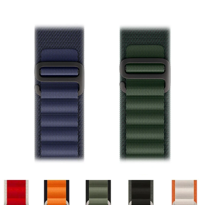 Alpine straps For Apple watch 10 band 44mm 40mm 49mm 42 46mm 45mm 41mm correa nylon bracelet iWatch series 7 6 3 se 8 9 ultra 2