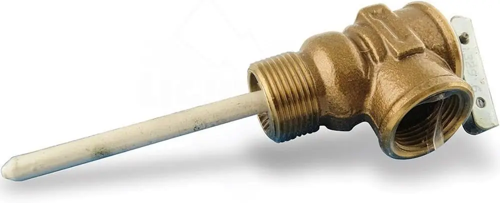 

Camco Temperature & Pressure Relief Valve for RV & Home Water Heater, 3/4" NPT, All Brass Body