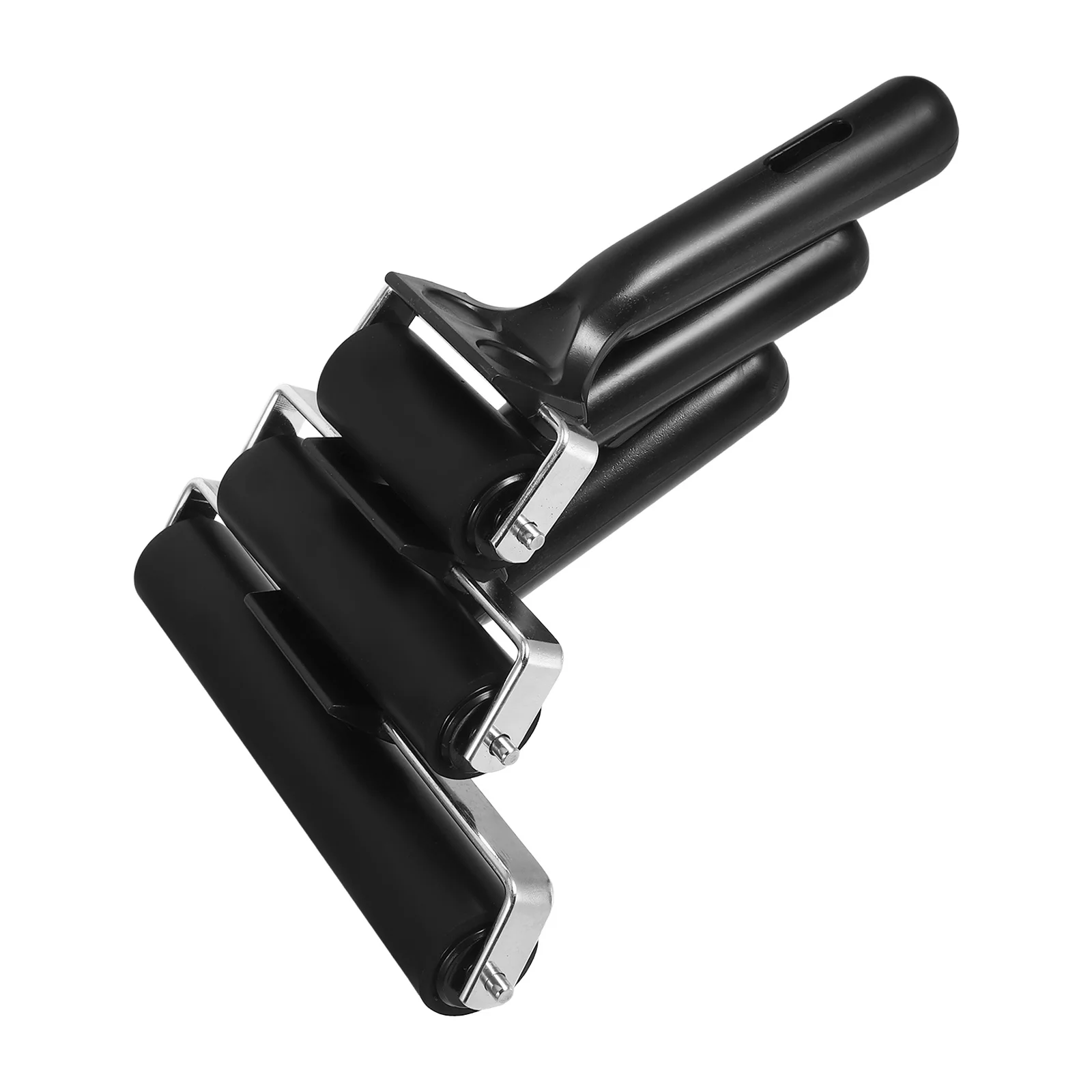 Rouleau d'encre en caoutchouc pour artisanat d'impression, 3 pièces, 6cm, 10cm, 15cm, Application de colle, outils d'artisanat, rouleau d'encre en caoutchouc