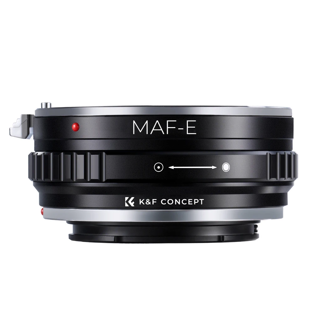 K&F Concept MINOLTA(AF)-NEX Lens Mount Adapter Ring for Minolta(AF) MAF Lens to Sony E Mount NEX Lens Camera A5000 A6000 A6400