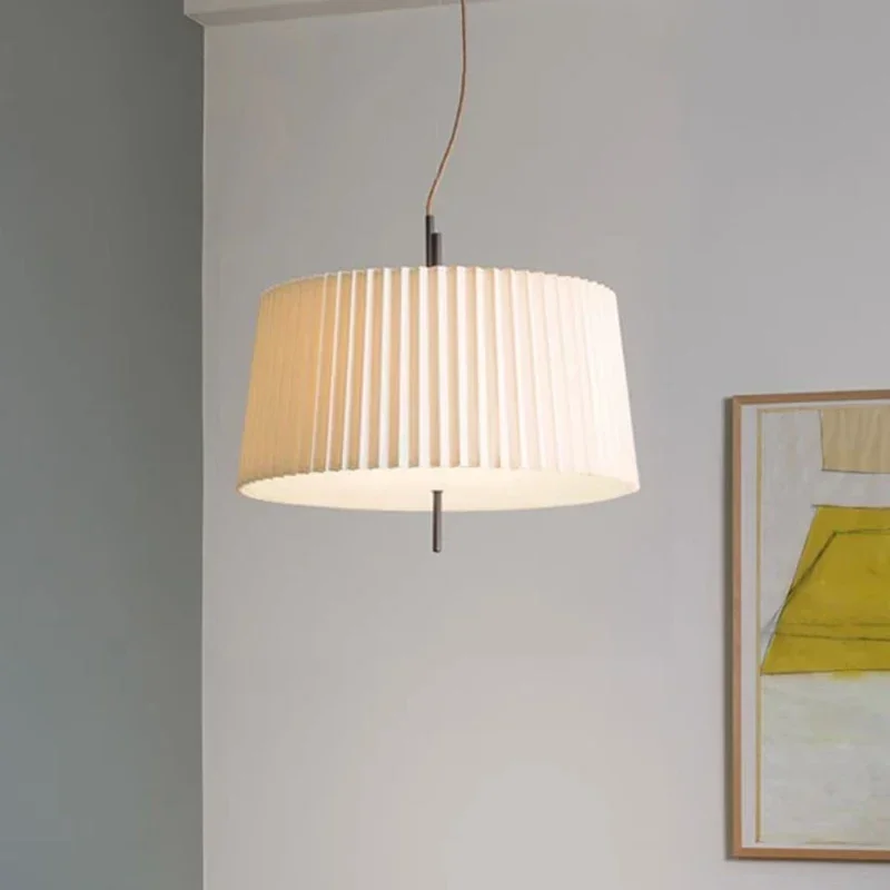 

Winfordo Pleated Chandelier Nordic Minimalist Japanese Pendant Lamp For Living Room Bedroom Artistic Creativity Loft Shop