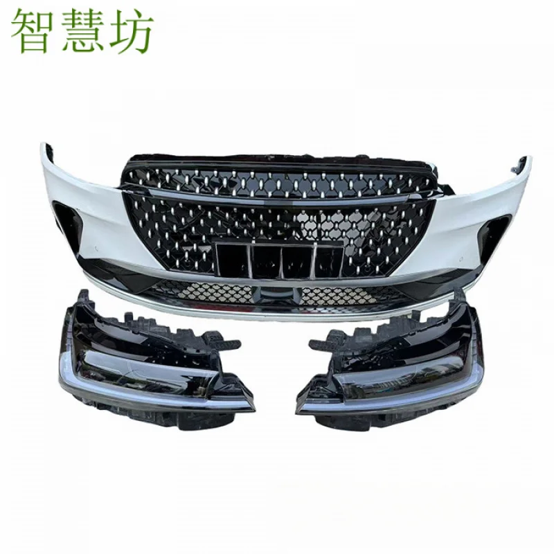 

Подходит для Lincoln Navigator 2024: комплект бамперов, передний радиаторный дефлектор и набор бамперов.