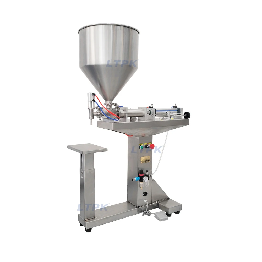 LT-LGF100 Semi-automatic Floor-standing Paste Filling Machine for Shampoo and Conditioner