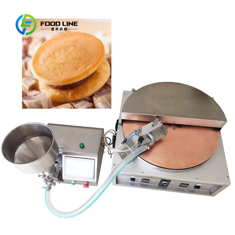 Customized precision dosing pancake stuffing equipment multi‑function dorayaki making unit for dessert workshop production