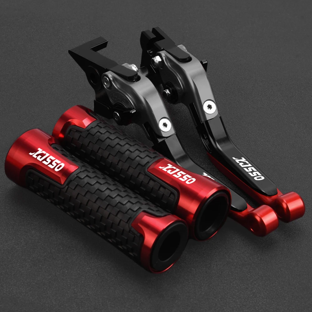 Motorcycle XJ 550 Accessories Adjustable Brake Clutch Lever Handlebar grips Handles For YAMAHA XJ550 1981 1982 1983 1984 1985