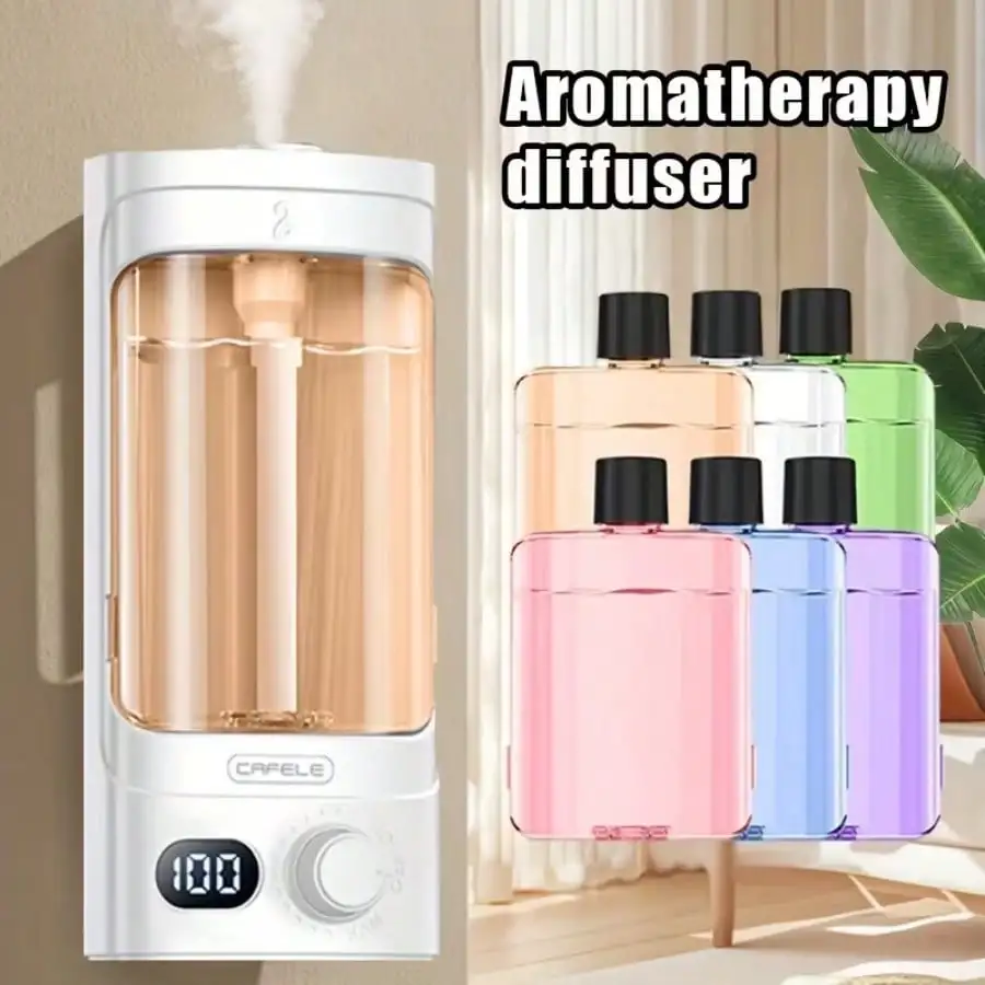 

Smart Aroma Diffuser With 5 Automatic Timer Settings, Deodorizes Bedrooms And Bathrooms, Freshens Air, A Must-Have Artistic Deco