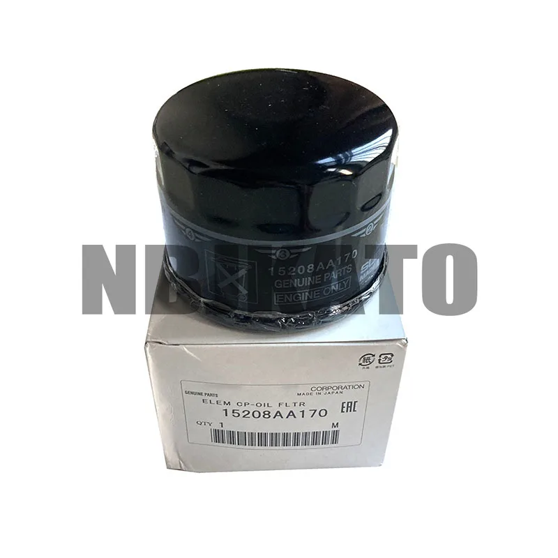 NBJKATO Brand New Genuine OEM 15208AA170 Oil Filter For Subaru Impreza WRX  2015-2021