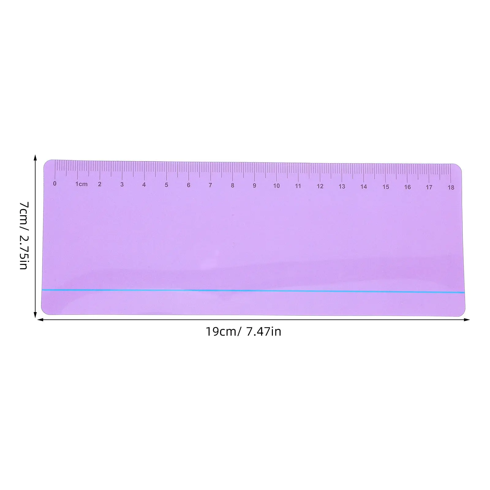 10 Pcs Bookmark Tracker Colored Line Guides Guided Reading Tools Highlight Strips