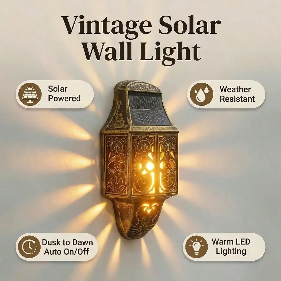 Solar LED Garden, Yard, Lawn, Home, Terrace, And Porch Decorations, Glow At Night, IP44 Energy-saving Outdoor Lighting, Garden Lighting | Decorative Solar Garden Lights