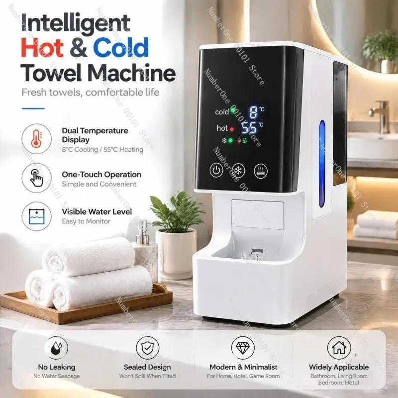 Automatic Heating Towel Warmer US Standard Smart Constant Temperature 55C Household Wet Towel Heater Machine For Bathroom Use