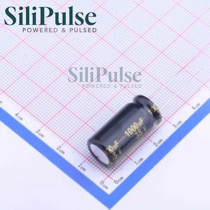 (10-50pcs) EEUFM1V102 D12.5xL25mm 100% Original In Stock 35V ±20% 3.19A@100kHz 1000uF