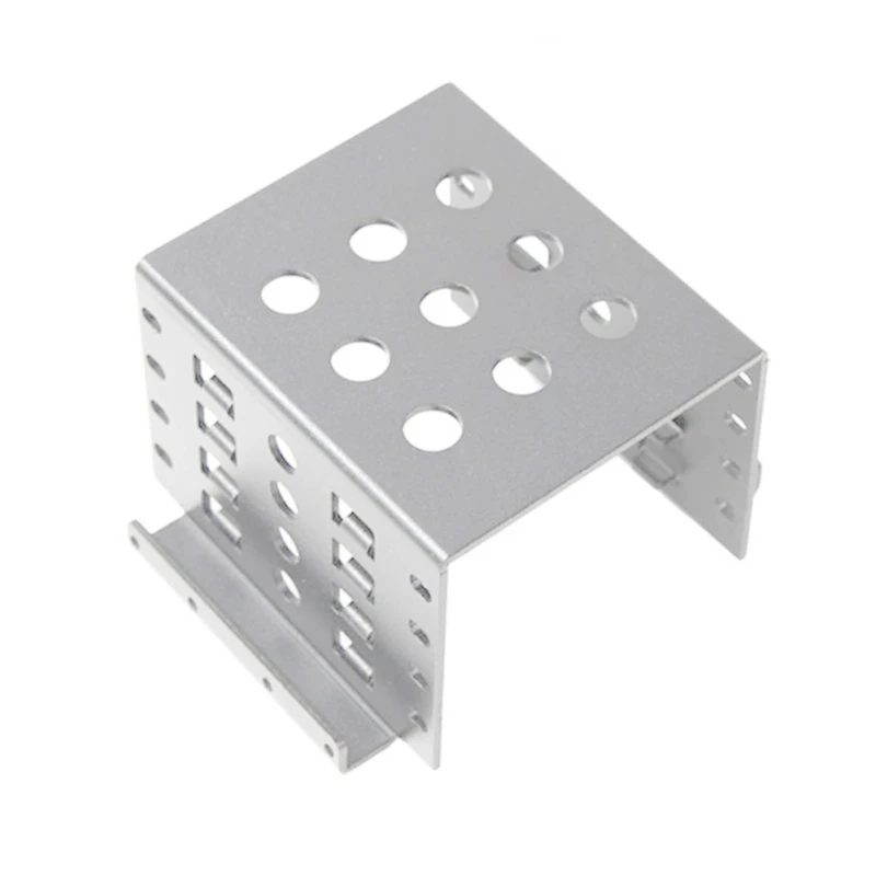 4x 2,5 Zoll auf 3,5 Zoll HDD-Montageadapter SSD-Halterung für Desktop-Rahmen