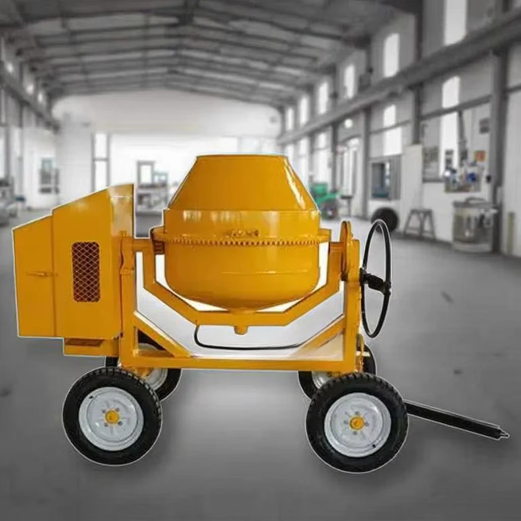 YG Customized Portable Concrete Mixer: Ideal for Home Use & Small Construction, Concrete Mixing Drum Fast & Uniform Mixing