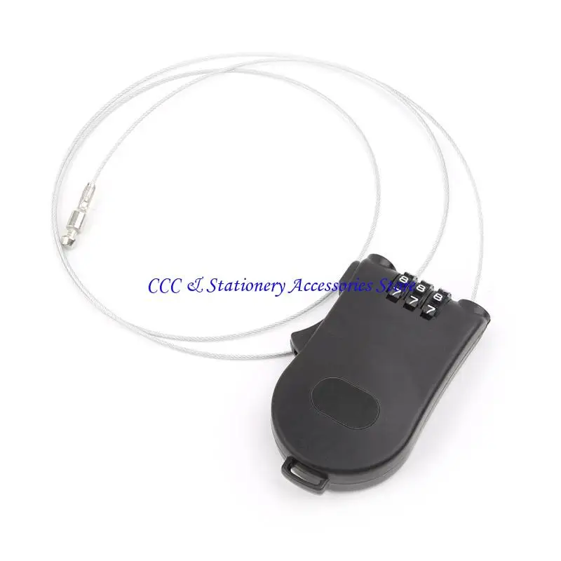 Q1JC Retractable Rope Rope Password Lock Locked Locker Outdoor Keyed Padlo