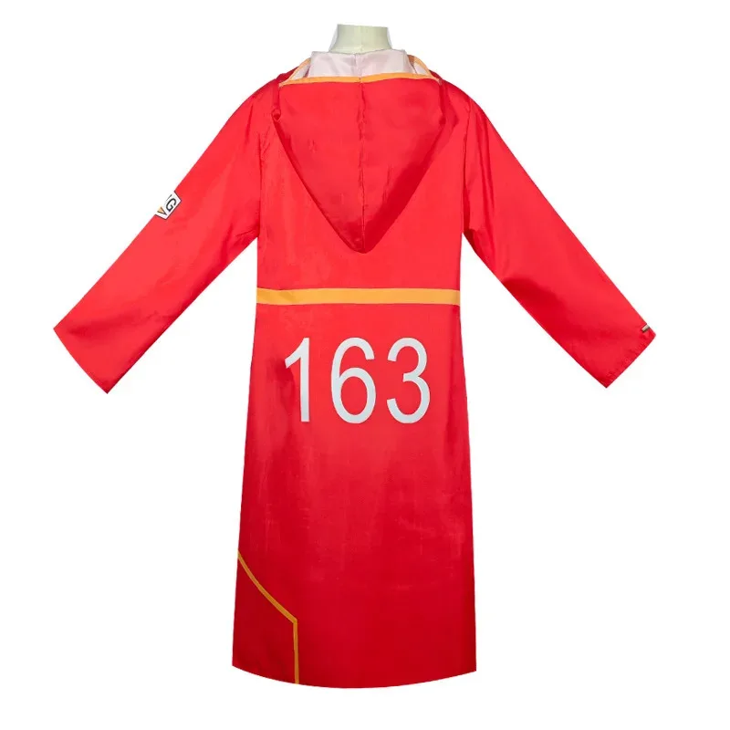 Disfraz de la isla de Egghead, bata de mono D Luffy, disfraz de Cosplay 163 chaqueta de Luffy, abrigo, sombrero, traje de Halloween