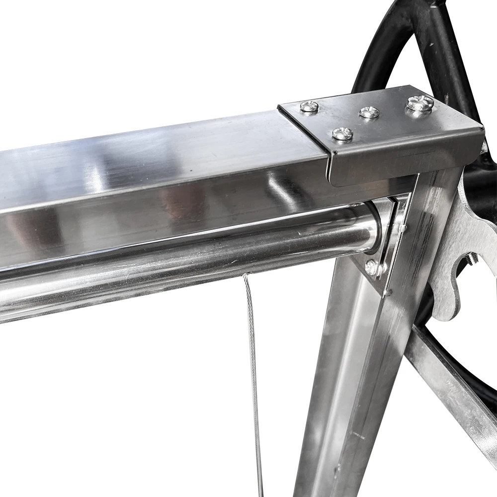 Stainless Steel Wood Fired Built-in BBQ Grill Santa Maria Asado Parrilla With Rotisserie System