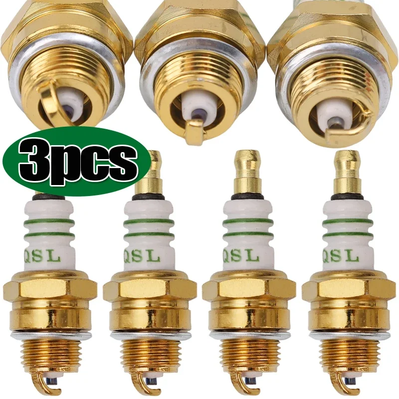 For Chainsaws Lawnmowers Trimmers and Other Small Engine Equipment Gas Power Tools 1/2/3pcs BM6A Spark Plug Engine Parts