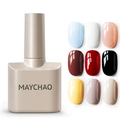 MAYCHAO 12ml Gel Nail Polish 48 Colors Glossy Semi Permanent Soak Off UV LED Frosted Gel Nails Painting Varnish