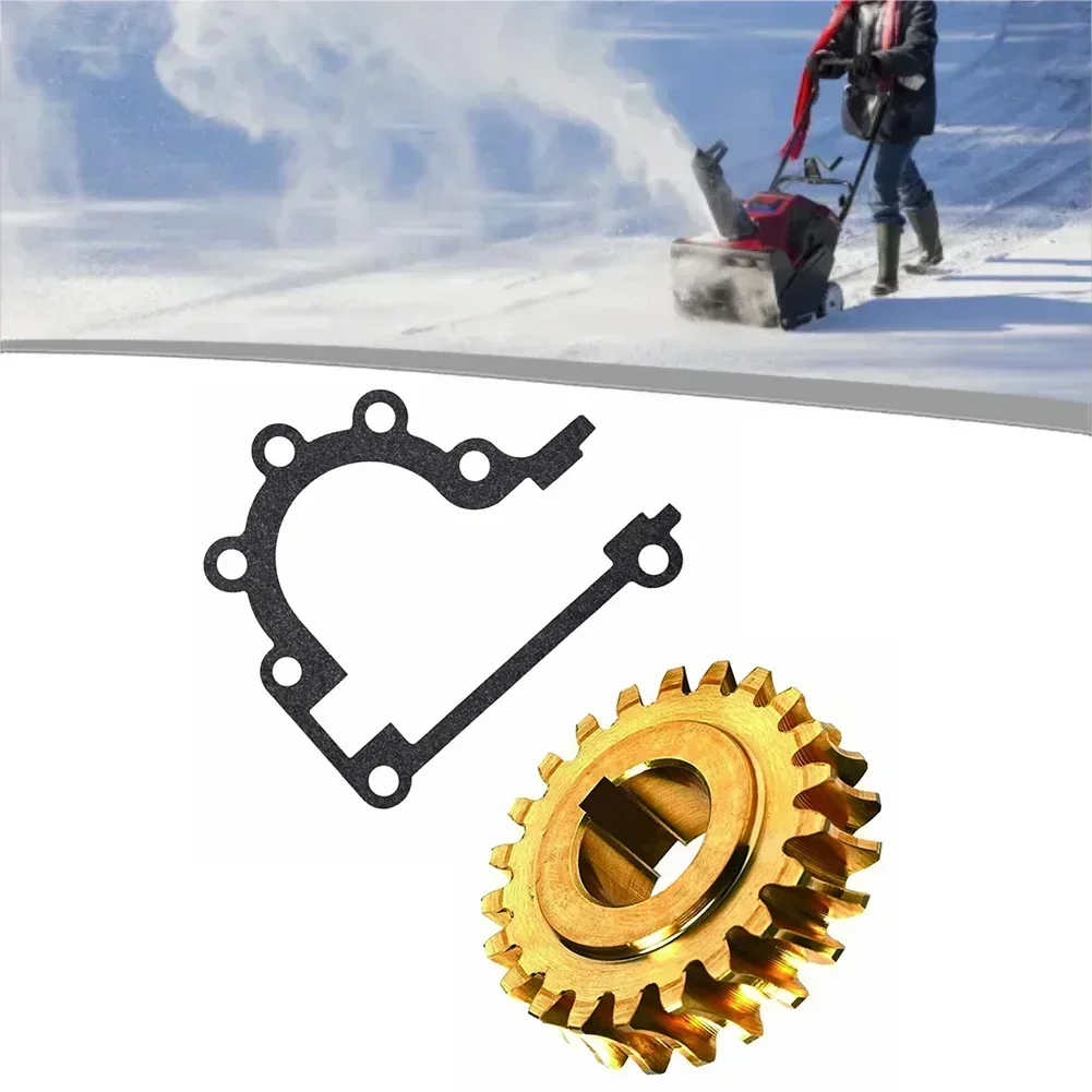 

Worm Gear and Gasket Kit for Craftsman Snowblower Models 51405MA 51279MA with Compatibility for 536886180 and More