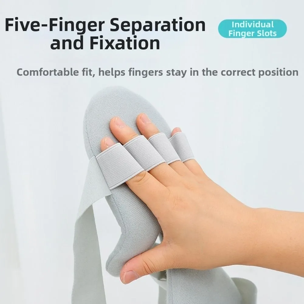High Quality Adjustable Resting Hand Splints Bendable Fingers Separated Finger Separator Board Washable Hand Immobilizer Brace