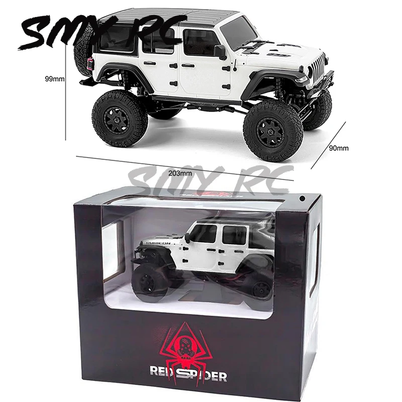 RC Climbing Car Mini-z Racing-24 4x4 Brushed Motor 1/24 2.4GHz 4WD RTR Off-Road Car 6.5km/h Toy Control 30m for Kids Toy Gift