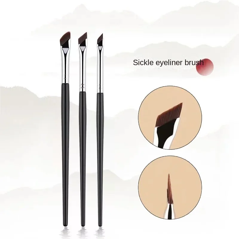 Upgrade Blade Eyeliner Brush Ultra Thin Fine Angle Flat Eyebrow Brush Under The Eyes Place Makeup Brush Precise Detail Brush