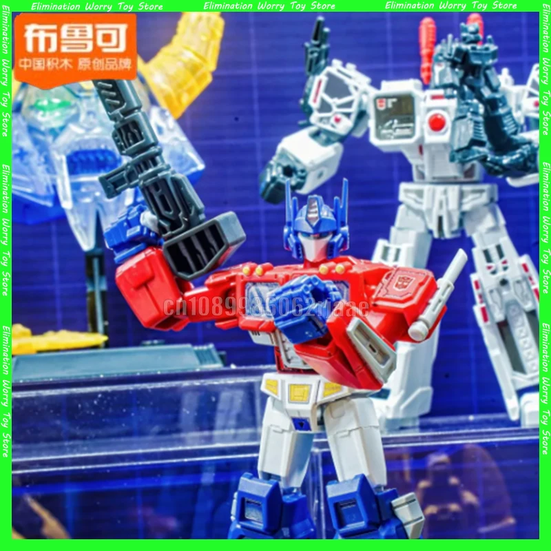 Blokees Transformers Soundwave Optimus Oscillation Wave 8. Edycja Blind Box Model do Składania Figurka Kolekcjonerska Zabawka