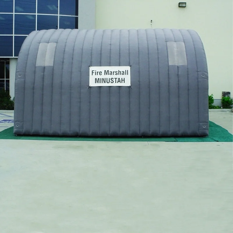 Hot Selling Customized Portable Car Workshop Outdoor Soda Sand Blasting Inflatable Tent