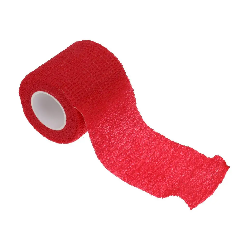 4,5 m elastisches selbstklebendes Erste-Hilfe-Verband, Rosa/Lila/Rot