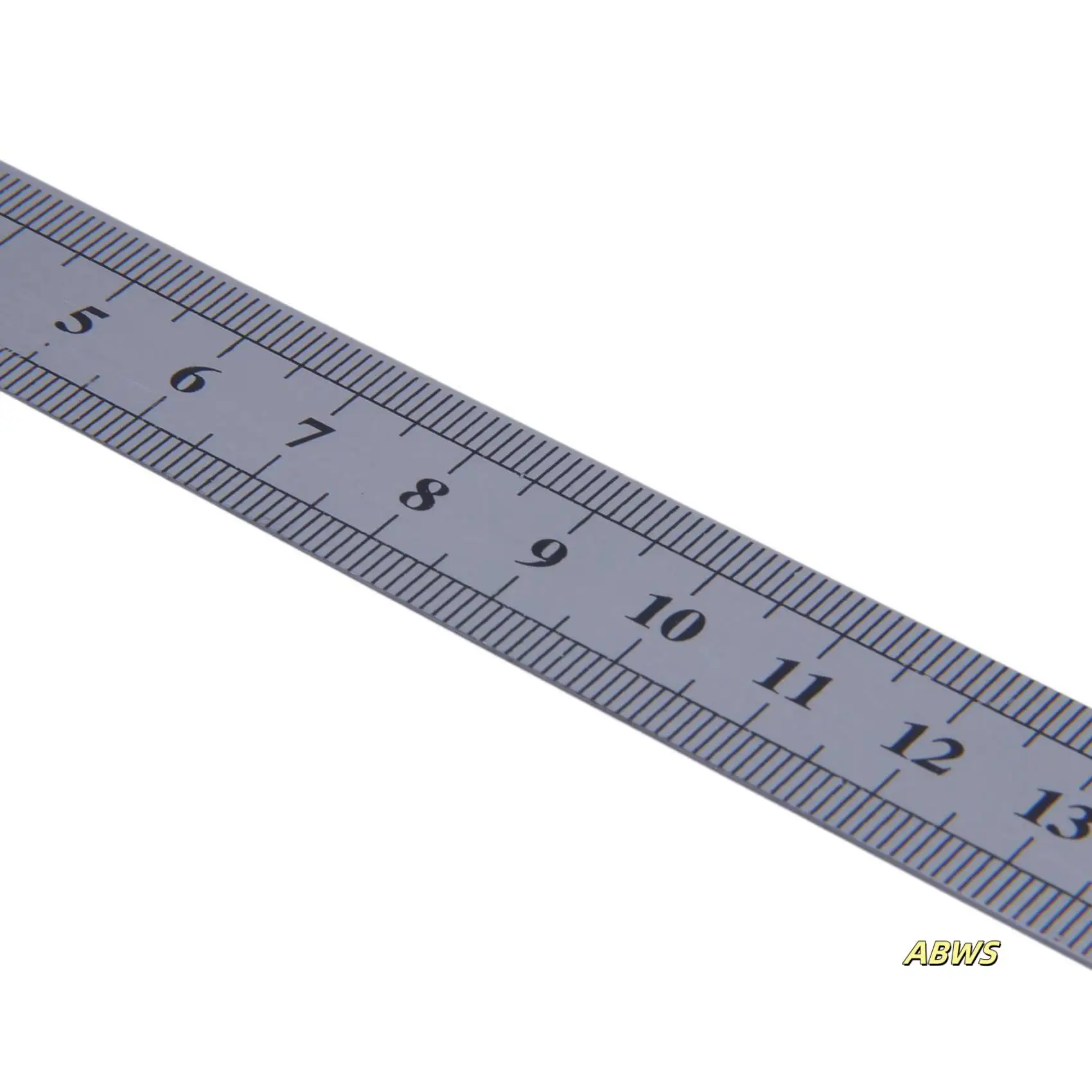 2X أداة قياس مسطرة معدنية غير قابلة للصدأ 15 سم 6 بوصة #2
