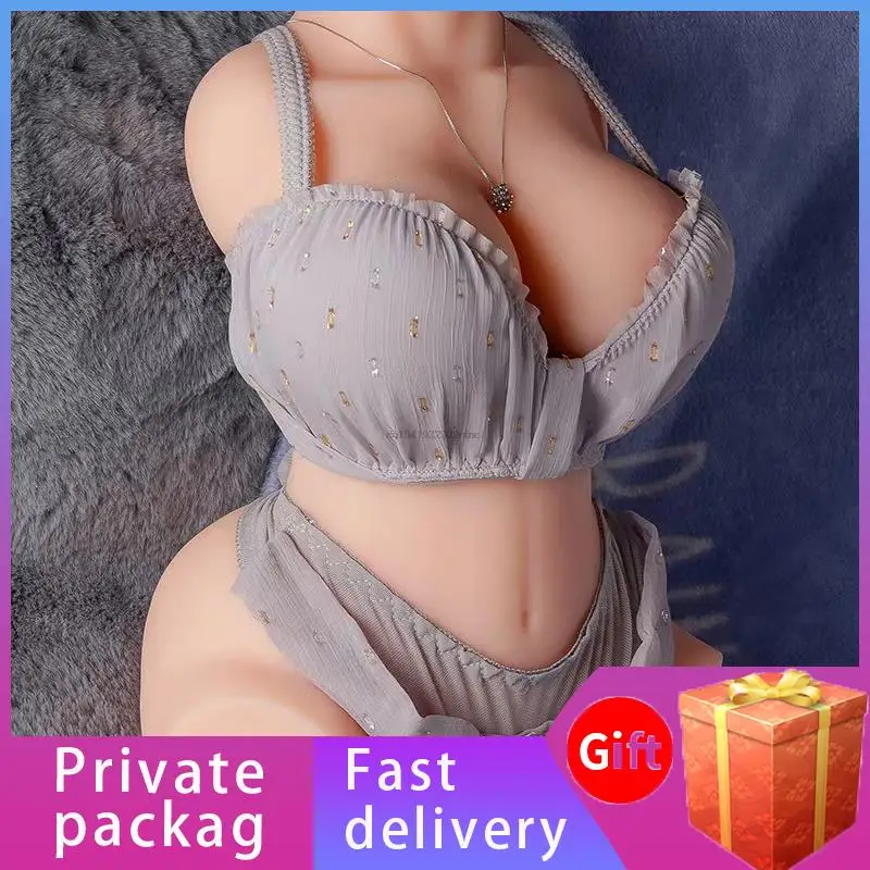 1:1 3D Chest Half Body Sex Doll Male Masturbation Realistic Pussy Silicone Vagina And Anal Sex Toys For Men Adult Products Shop