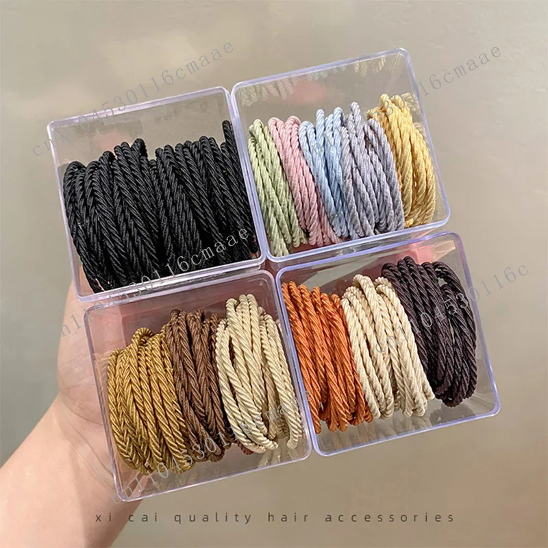 Korean version of high elastic hair band, high ponytail headband women's canned fashion tied high elastic hair band