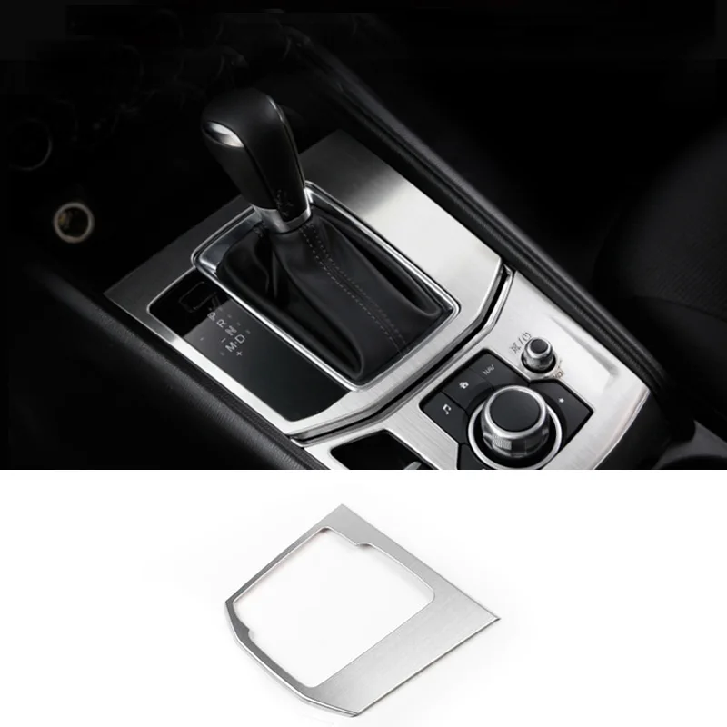 For Mazda CX-5 CX5 KF 2017 2018 2019 2020 2021 2022 2023 2024 Car Gear Shift Panel Water Cup Holder Cover Trim Accessories view 4