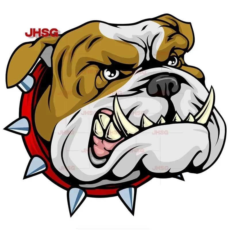 

Super Angry Dog Stick Bulldog Car Stickers Colorful Funny Car Stickers Vinyl Custom Stickers