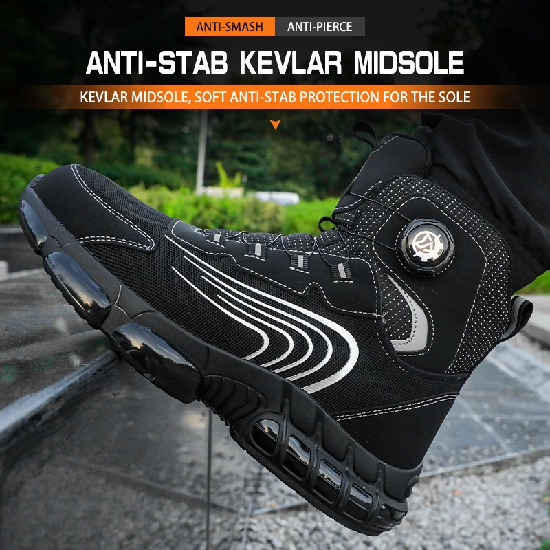 Safety shoes, labor protection shoes, protective shoes, mining shoes, impact-resistant and puncture-resistant shoes,