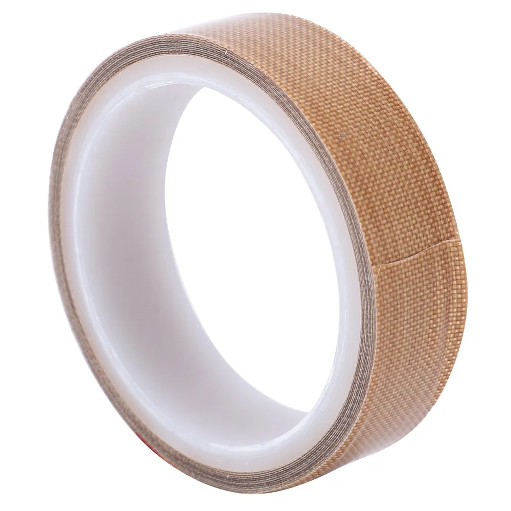 

PTFE Coated Fiberglass PTFE Tape 1 inch x 33 ft x 0.18mm Silicone Adhesive High Temperature Tape 2-inch x 33 Feet x 0.18mm Brown