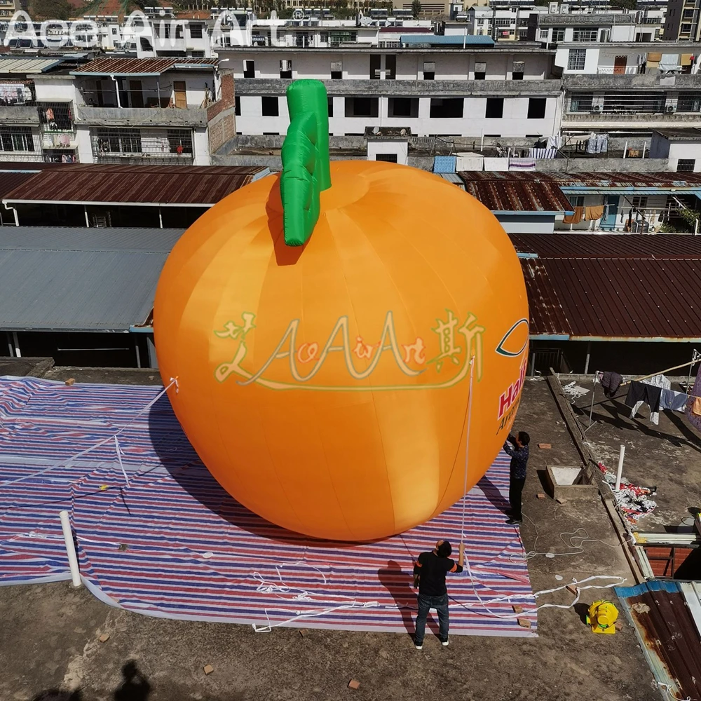 Giant Inflatable Orange Fruit Decoration Inflatable Plant & Fruit Model for Events, Parties & Exhibitions