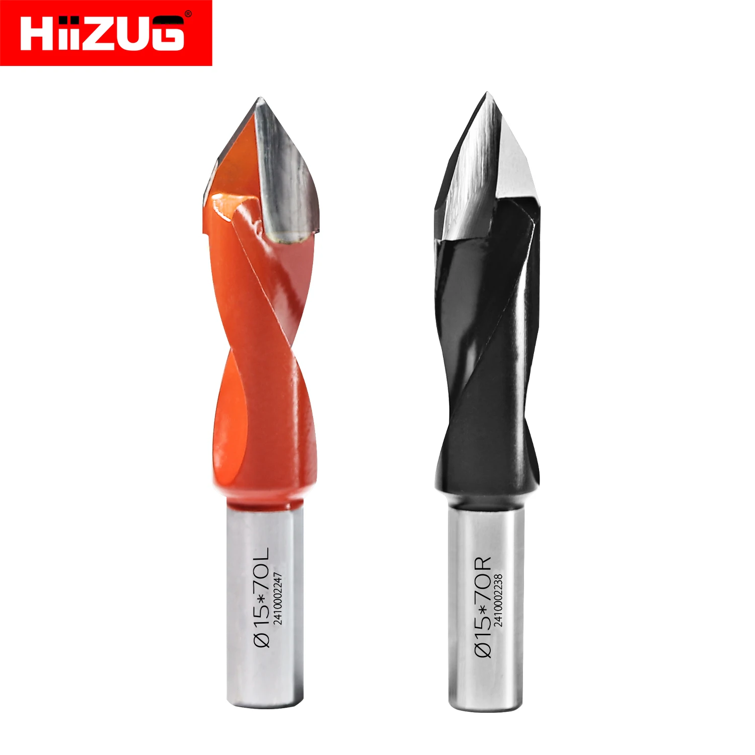 

15x70mm TCT Through Via Drill Bits L /R Rotation Tool with 10mm Shank for Woodworking Drilling Wood Hole Drill Bits