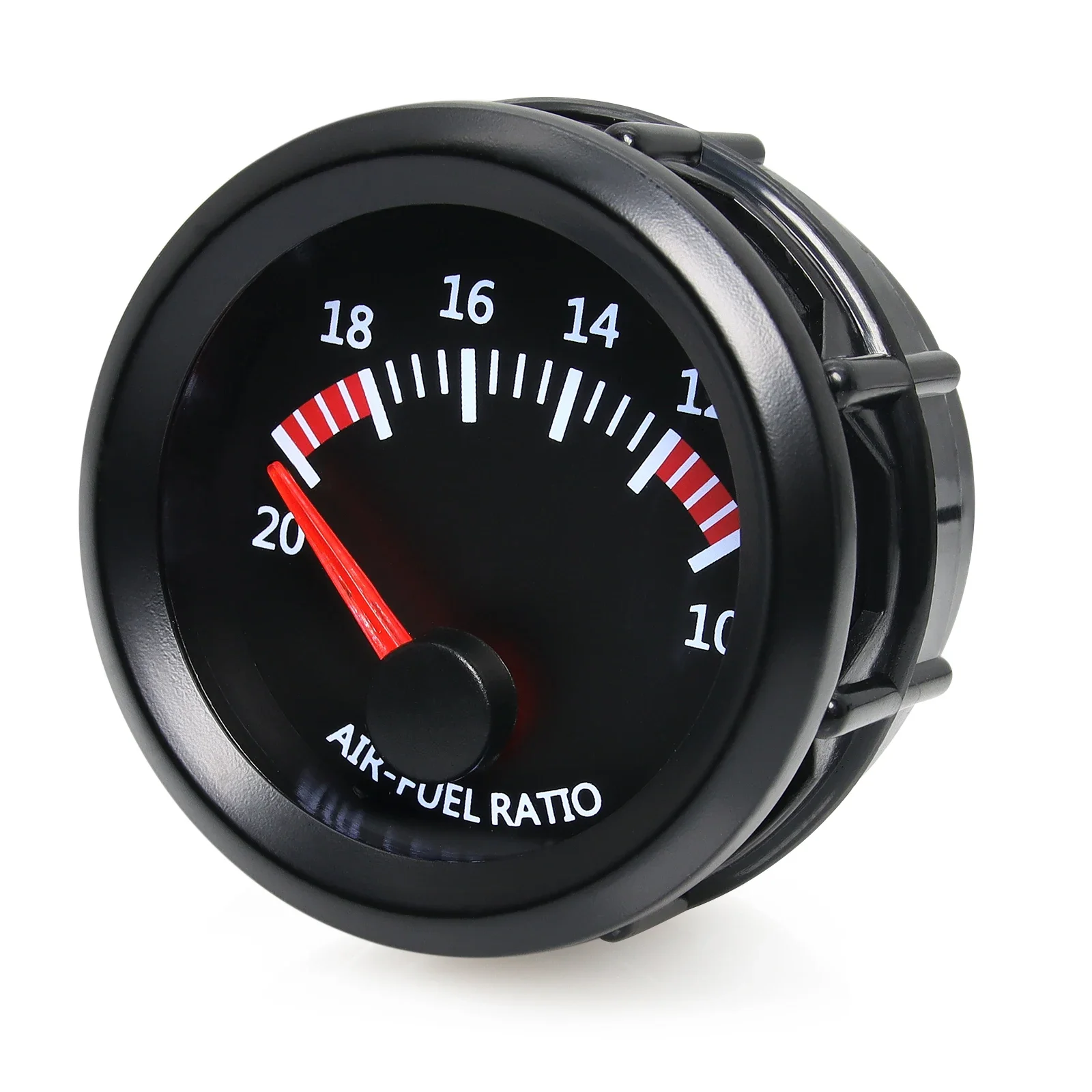 52mm Car Auto Air Fuel Ratio Gauge Car AFR Gauge with With Narrowband O2 Oxygen Sensor White LED Backlight Fit for 12V Car